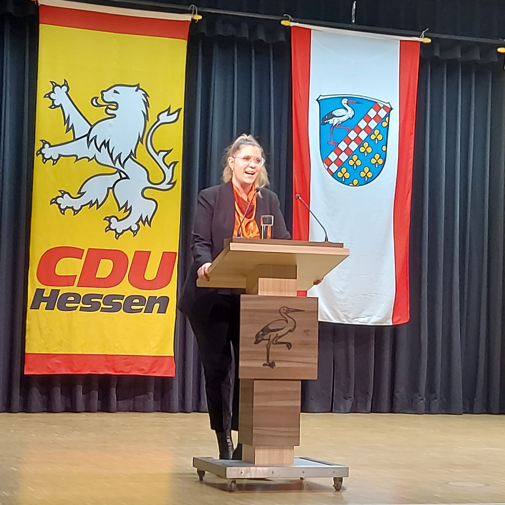 CDU-Fraktionsvorsitzende Ann-Katrin Brockmann:  Eine Gemeinde zeigt ihren Charakter dort, wo Menschen im Alltag Unterst�tzung brauchen. Foto: Jens Kowalski 